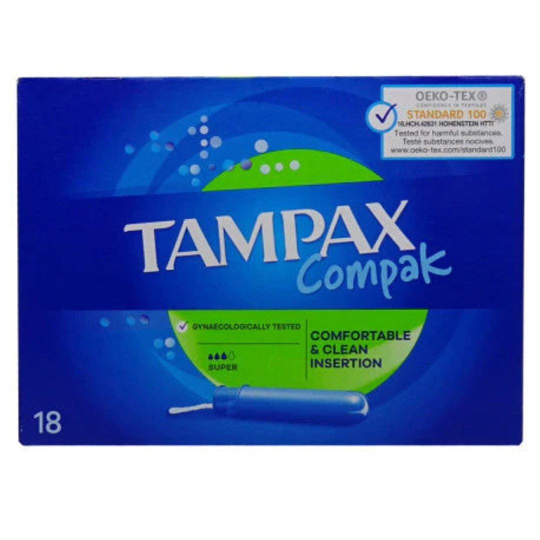 TAMPAX COMPAX SUPER 8'S